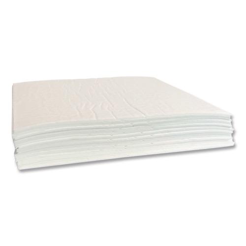 Quick Dam Mighty Mat Heavy Absorbent Pads, 3.6 gal, 16-in x 18-in, 20/Box
