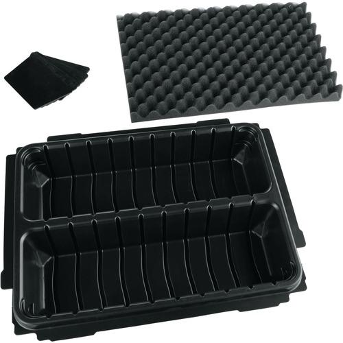 Makita 2 Row Insert Tray with 6 Dividers and Foam Lid for MAKPAC Interlocking Case