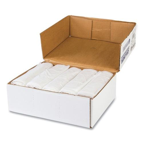 Inteplast Group VALH3340N11 High-Density 33 Gallon 33 in. x 39 in. Commercial Can Liners - Clear (500/Carton)