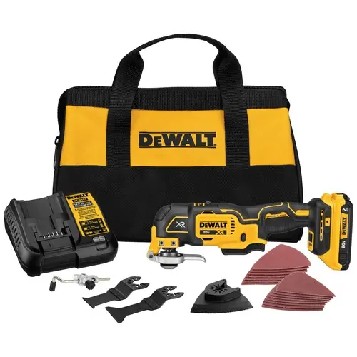 Dewalt 20V MAX XR Brushless Lithium-Ion Cordless 3-Speed Oscillating Multi-Tool Kit (2 Ah) - DCS356SD1
