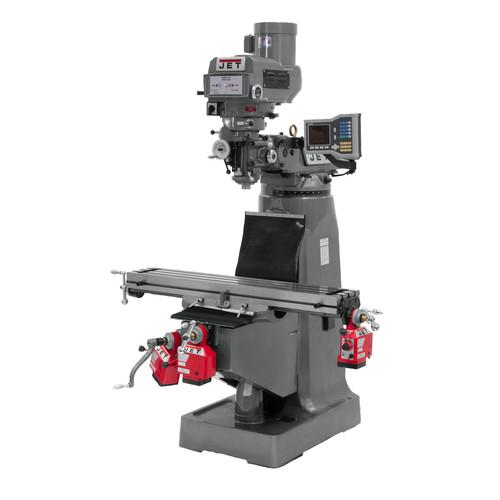 JET 115/230V Mill with 3-Axis ACU-RITE VUE DRO (Quill) and X, Y and Z-Axis Powerfeeds - JT9-690421