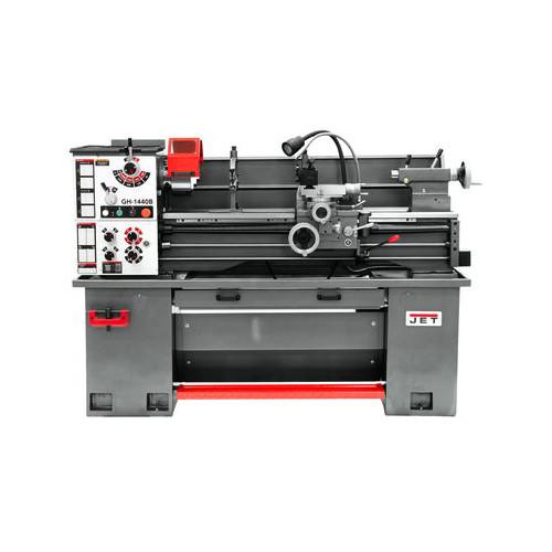 JET JT9-323448 GH-1440B Geared Head Bench Lathe with DP500 and Taper Attachment