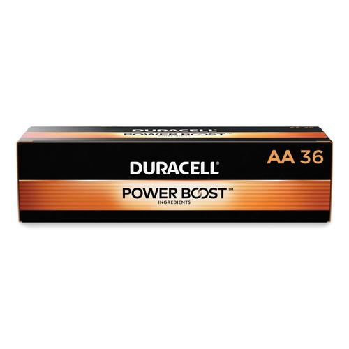 Duracell MN15P36 Power Boost CopperTop Alkaline AA Batteries (36/Pack)