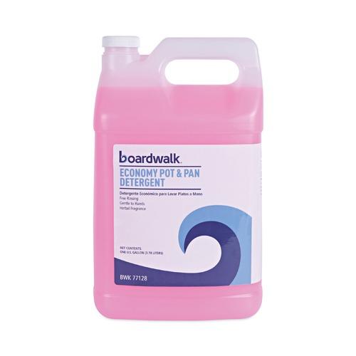 Boardwalk BWK7714EA 1 Gallon Bottle Industrial Strength Pot and Pan Detergent