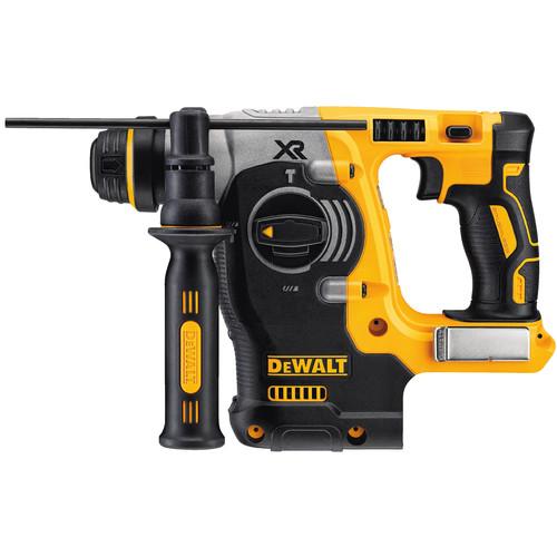 Factory Reconditioned Dewalt 20V MAX XR Brushless Lithium-Ion 1 in. Cordless SDS PLUS L-Shape Rotary Hammer (Tool Only) - DCH273BR
