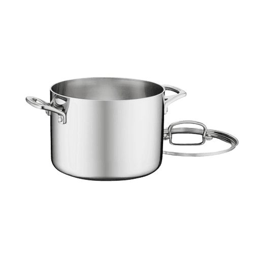 Cuisinart French Classic Tri-Ply Stainless Cookware 6 Quart Stockpot with Cover