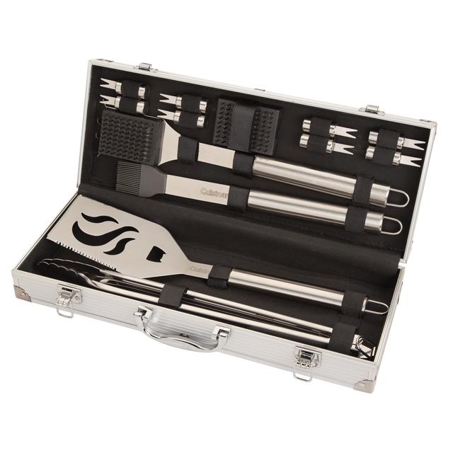 Cuisinart Deluxe Stainless-Steel Grill Set (14 Piece)