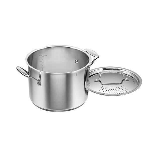Cuisinart Chef's Classic™ 6 Quart Stockpot with Straining Cover