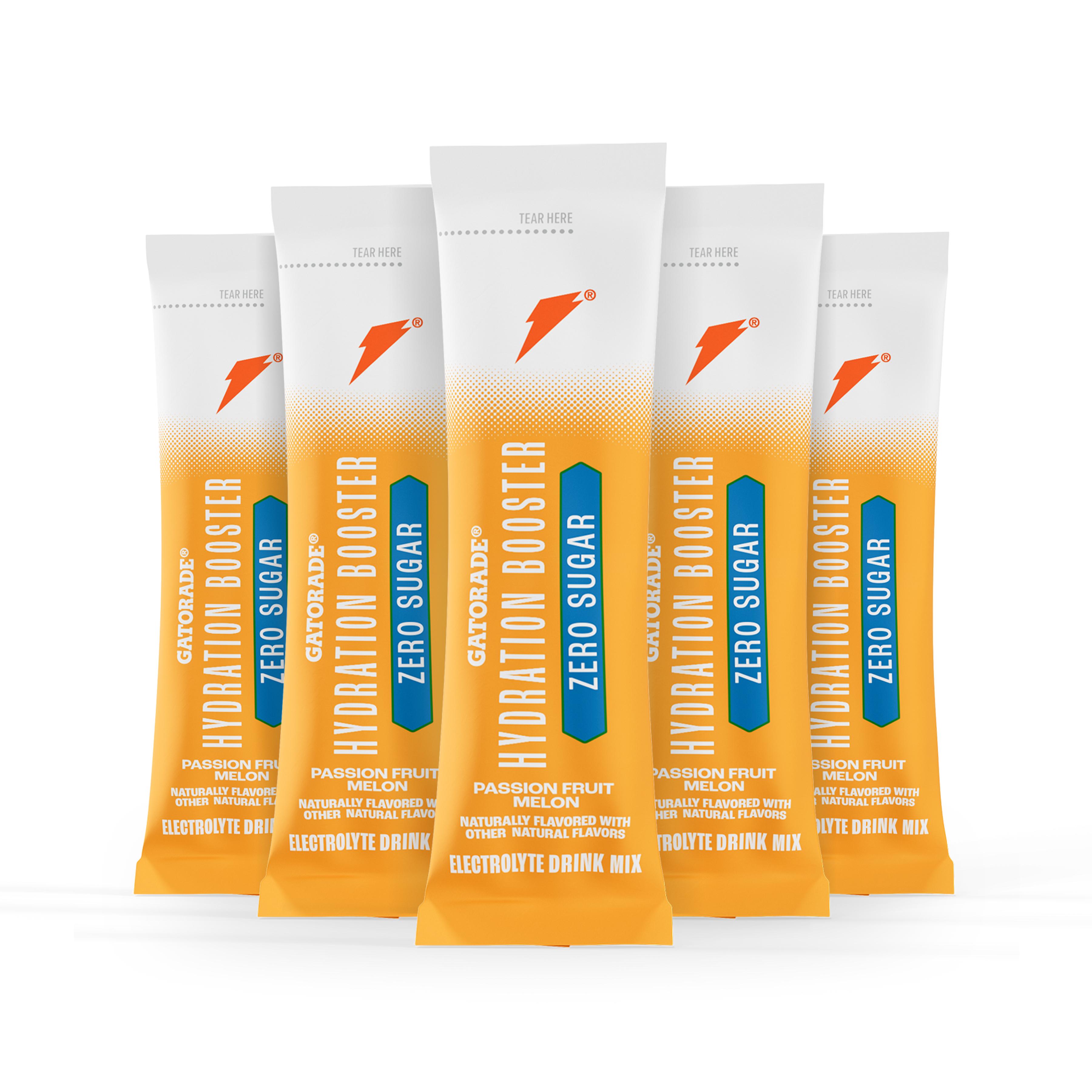 336+ Gatorade Hydration Booster Zero Sugar Powder Sticks, Passion Fruit Melon