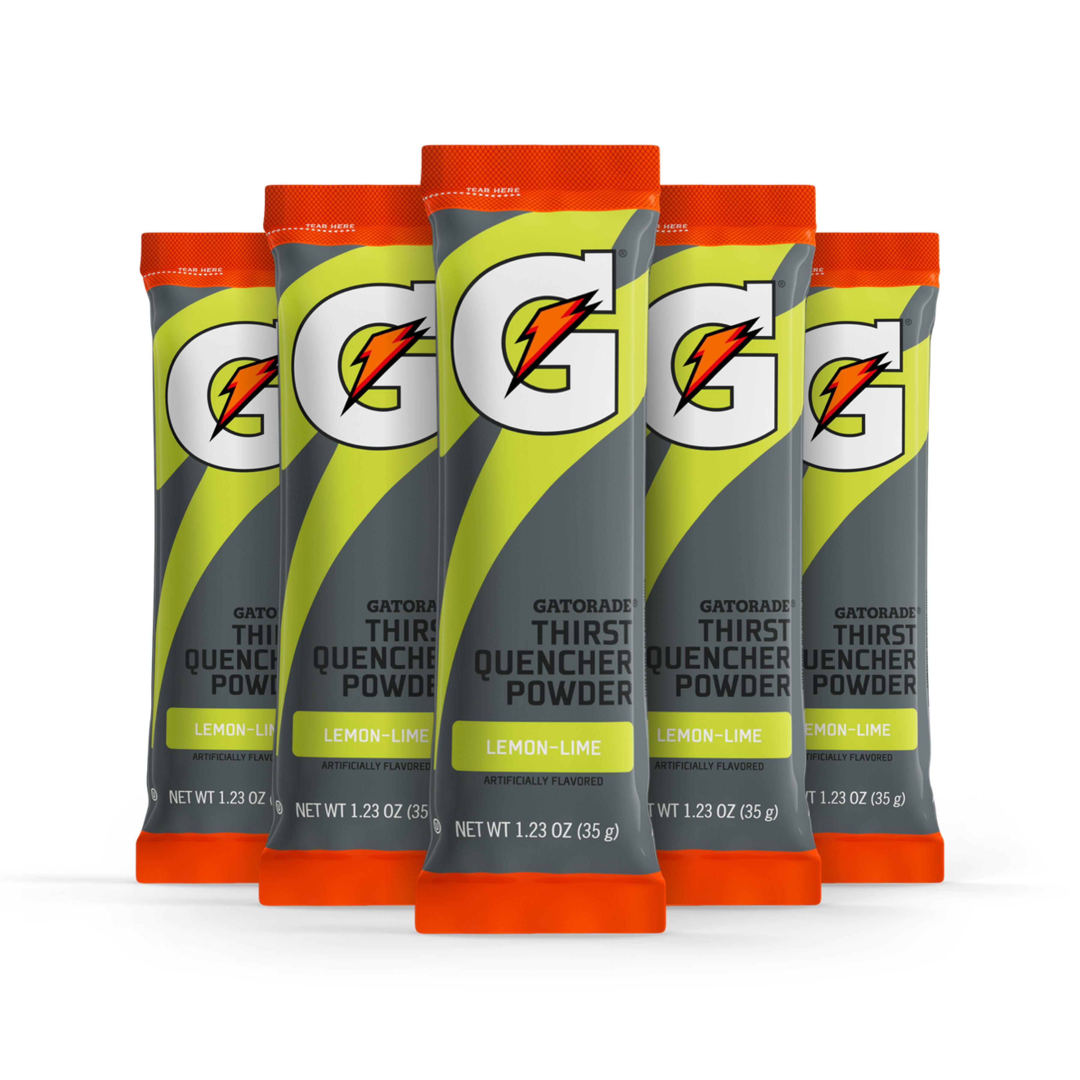 560+ Gatorade Thirst Quencher Powder Sticks, Lemon Lime