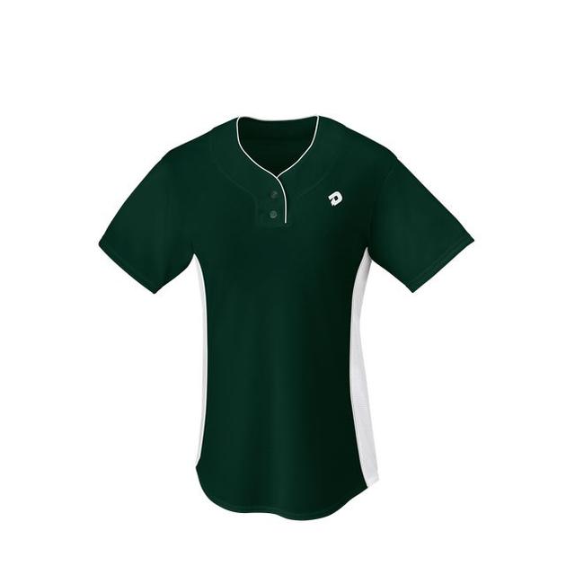 DeMarini Women's T600 2-Button Jersey | Green | Size Large