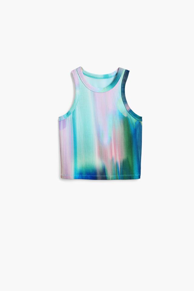 T-shirt effet dégradé