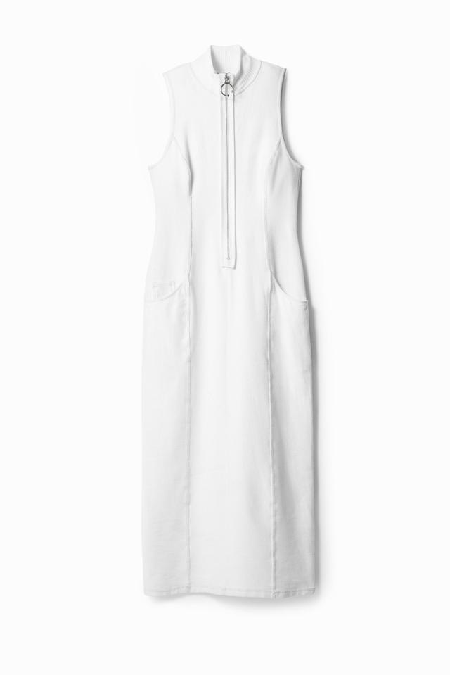 Nathy Peluso zip midi dress