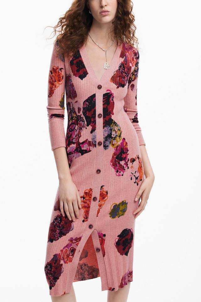 Robe en maille midi M. Christian Lacroix