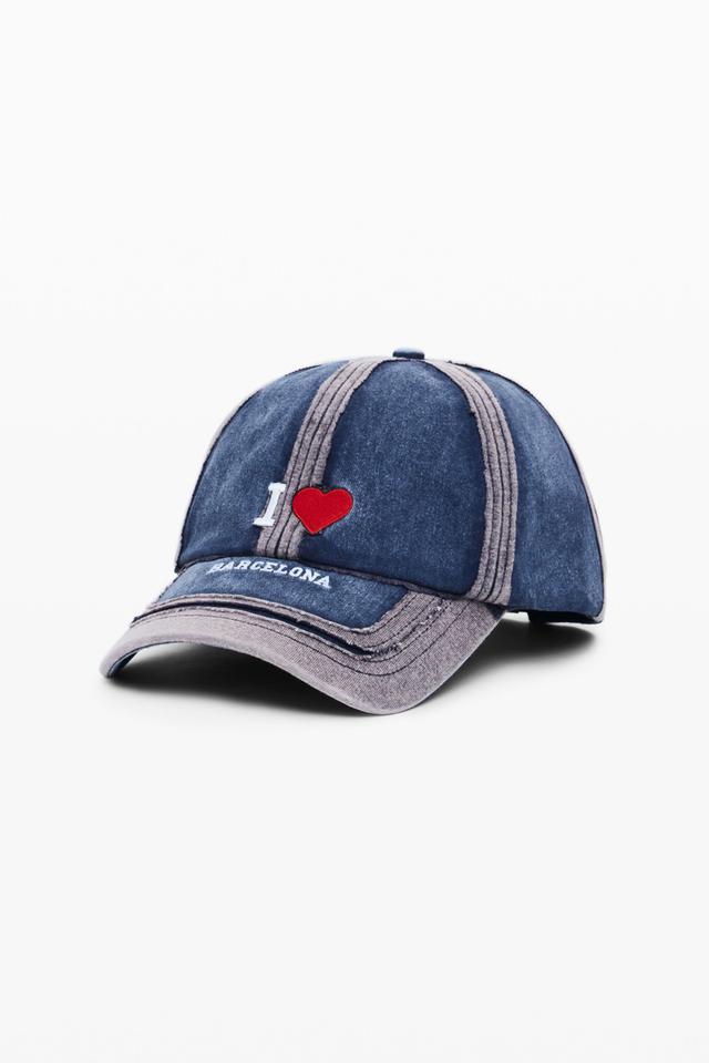 Embroidered cap "I love Barcelona" Botter