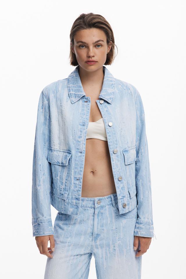 Veste en jean avec poches