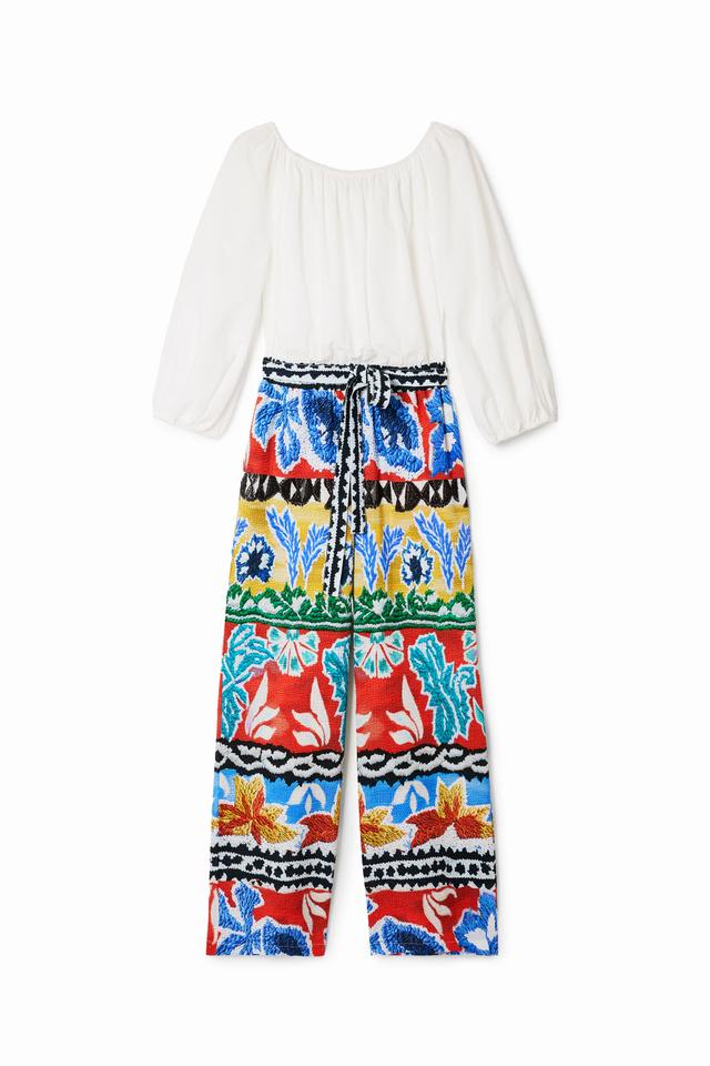 Stella Jean ethnic long jumpsuit