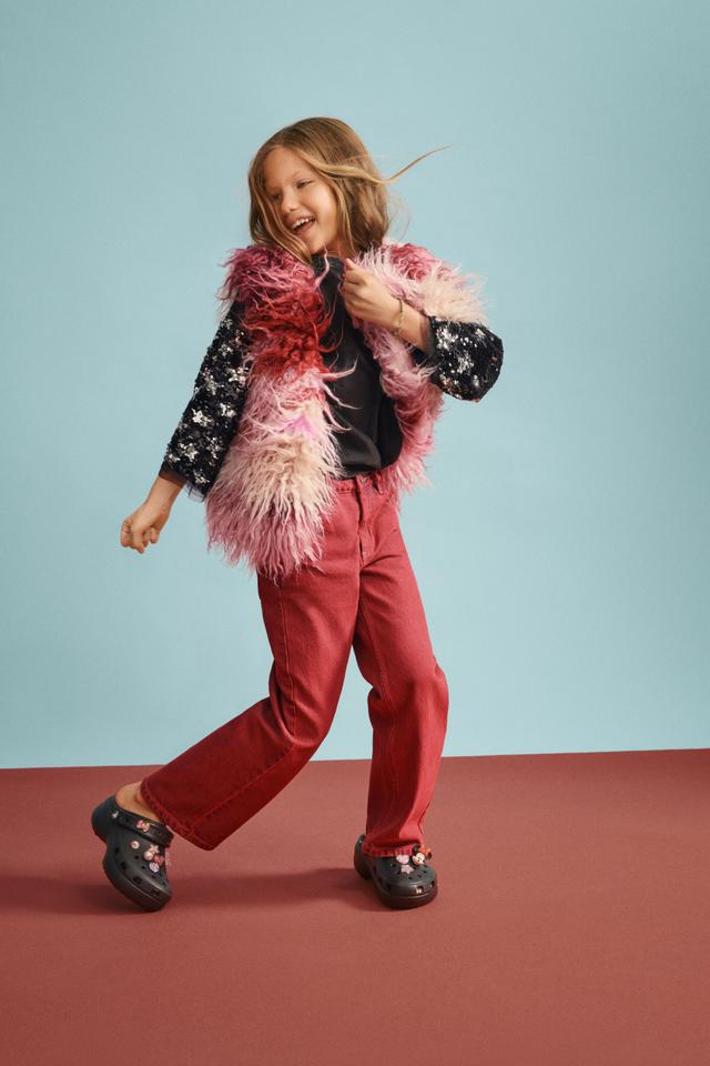 Gilet en fourrure aquarelle