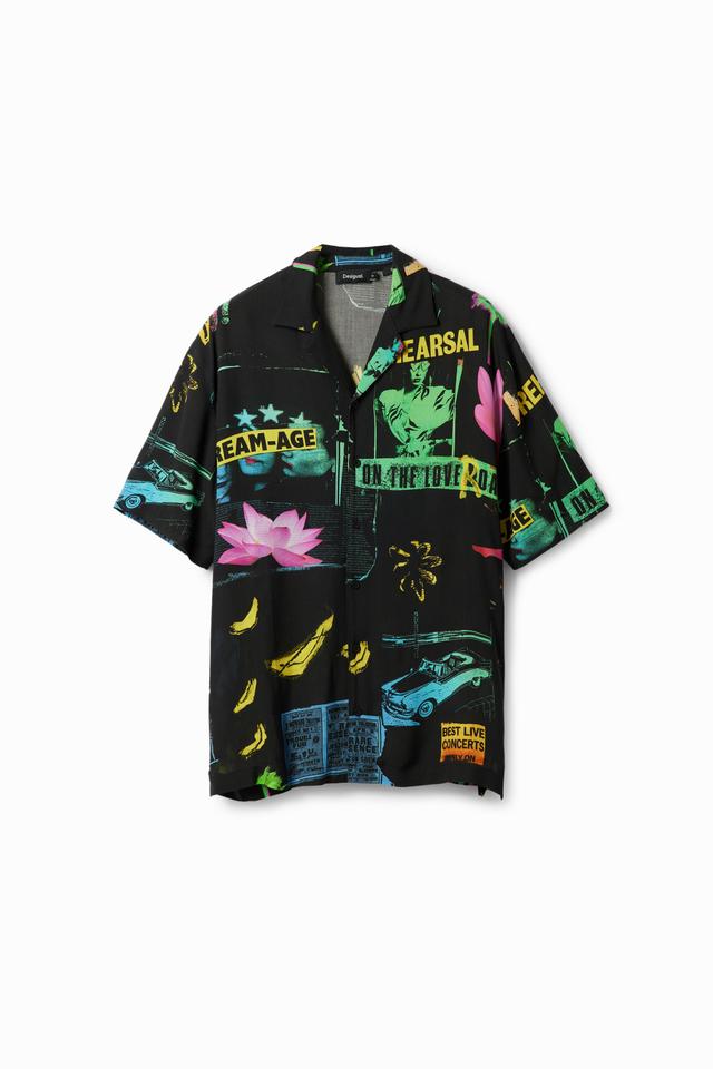 Collage resort shirt