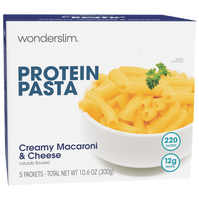 Wonderslim Creamy Protein Pasta Macaroni & Cheese (5ct)