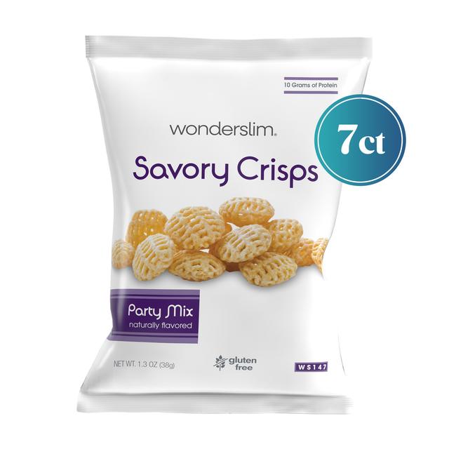 Wonderslim Protein Snack Crisps Party Mix (7ct)