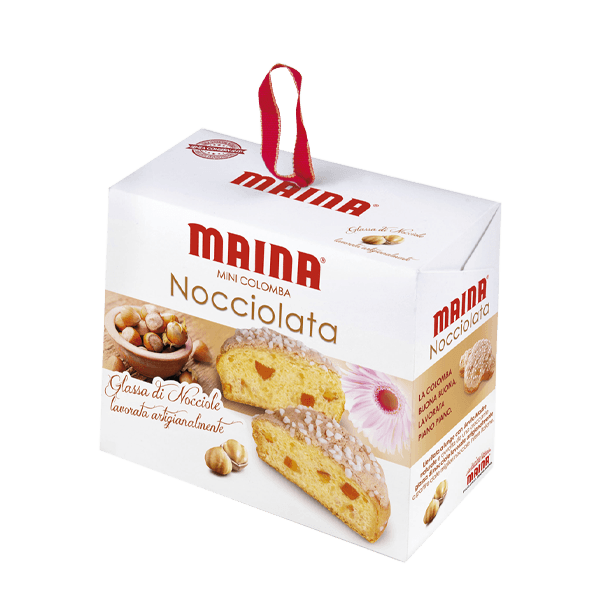 Mini Colomba De Pâques Aux Noisettes