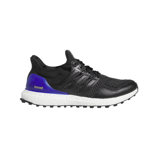 Adidas Unisex Ultraboost - Core Black / Core Black / Lucid Blue - Size M 8.5 / W 9.5