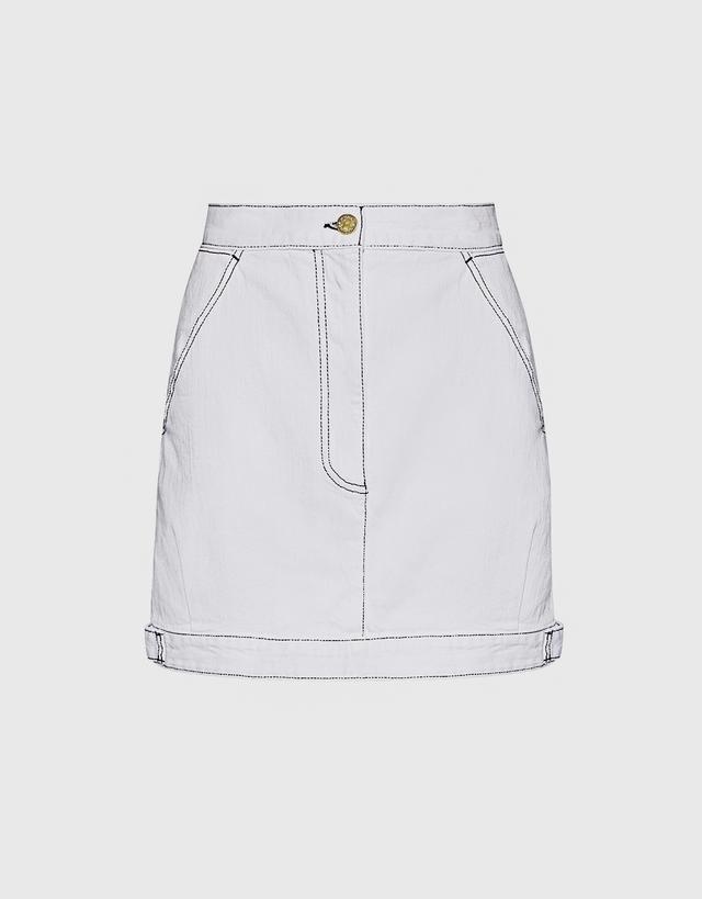 Public School Paige Mini Denim Skirt - US 4