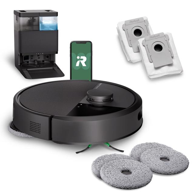 Roomba Plus 405 Combo with AutoWash Base | Complete Cleaning Kit