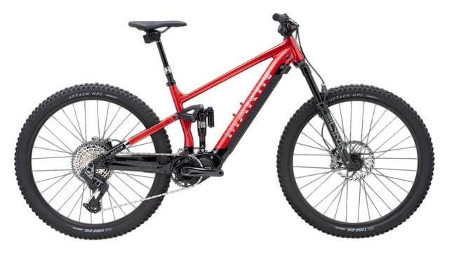 Marin Bikes | Rift Zone E Xr Axs E-Bike | Red/black | Xl | Rubber