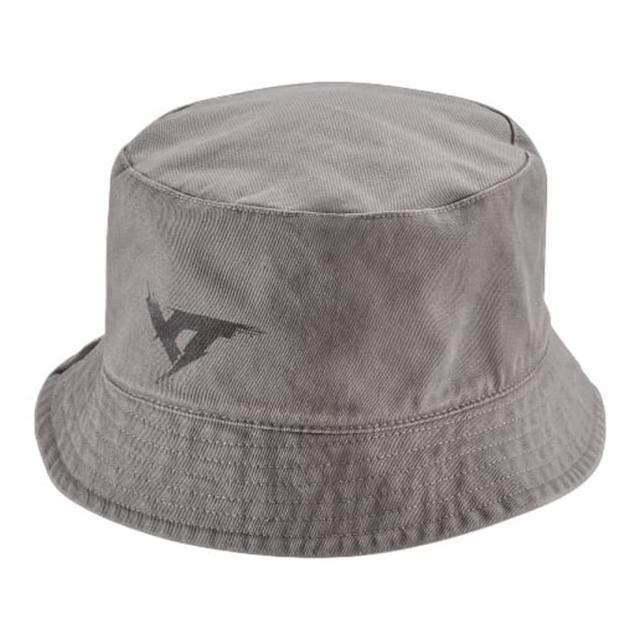 Yt | Reversible Bucket Hat Men Men's | Size Large/extra Large In Stone Grey | 100% Cotton