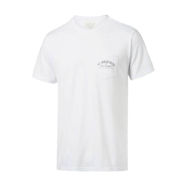 Yt | Arc Gfx Drirelease Pocket T-Shirt Men Men's | Size Extra Large In White | Polyester