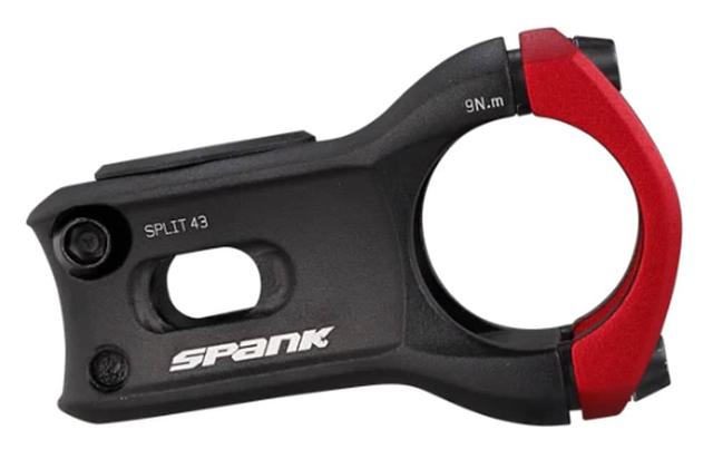Spank | Split Stem | Red | 43Mm, 31.8Mm Clamp | Aluminum