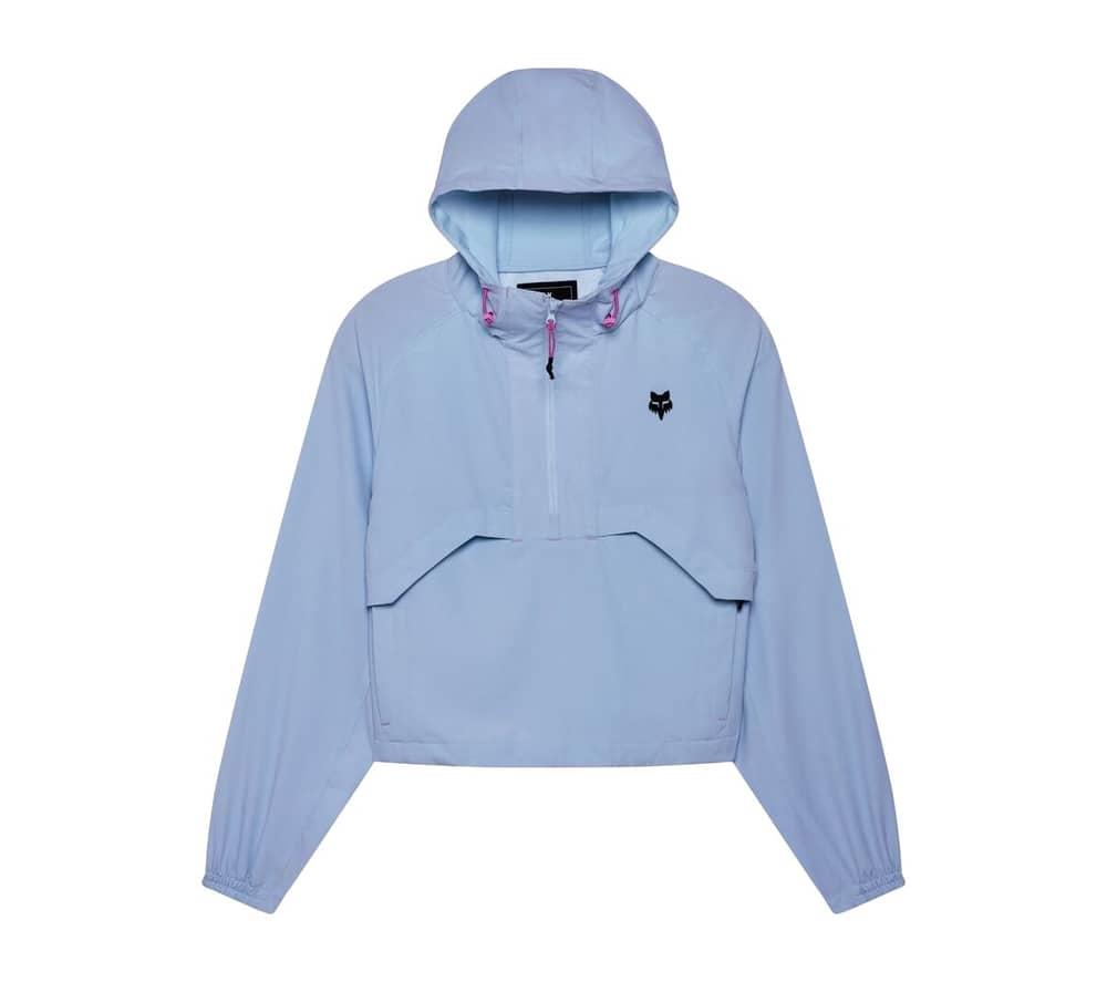 Fox Apparel | Women's Survivalist Windbreaker | Size Small In Cashmere Blue