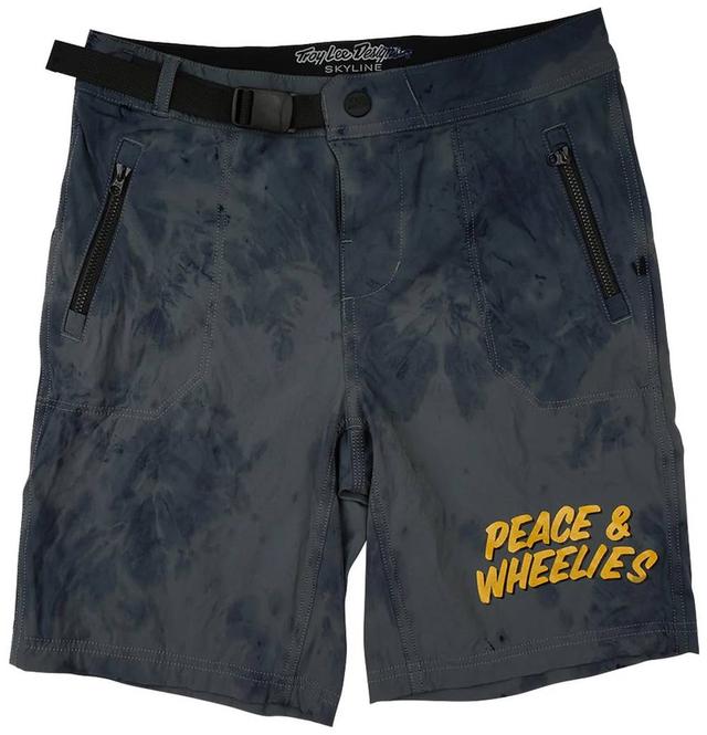 Troy Lee Designs | Youth Skyline Trail Short Shell Men's | Size 26 In Washed Out Dark Cloud