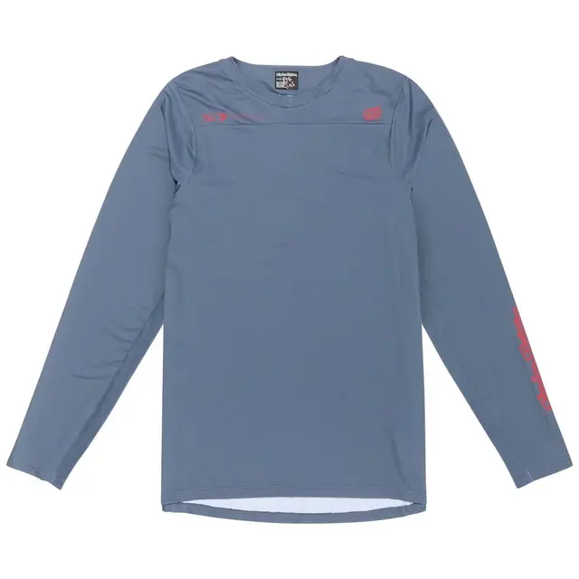 Troy Lee Designs | Skyline Ls Jersey Men's | Size Large In Mono Steel Blue