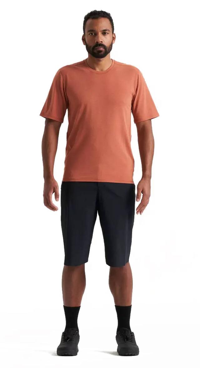 Specialized | Traction T-Shirt Ss Men Men's | Size Small In Copper | Spandex/polyester