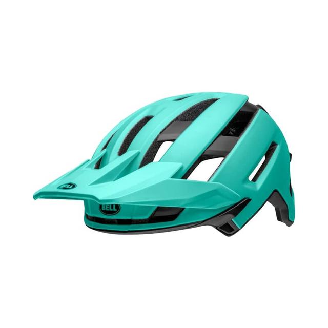 Bell | Super Air Spherical Helmet Men's | Size Small In Matte Turquoise/black
