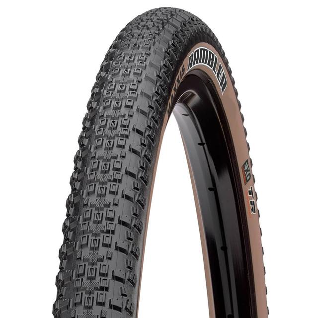 Maxxis | Rambler 700C Tire 700X40 | Dark Tan Wall | Dc Exo/tr/dtw | Rubber