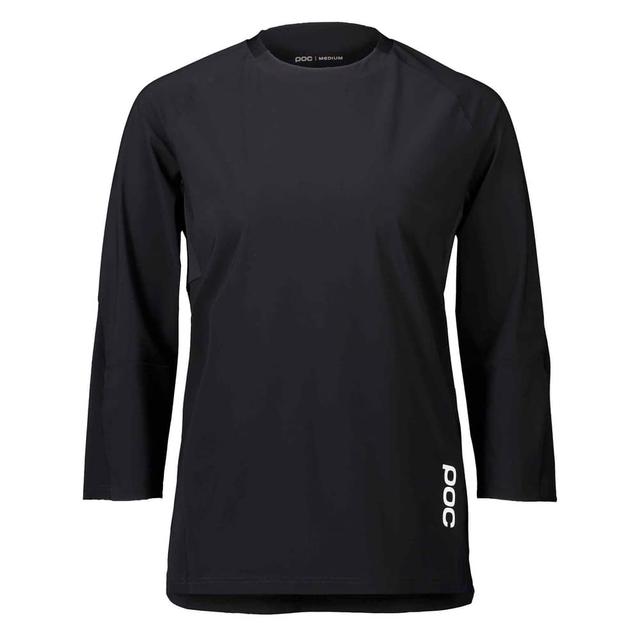 Poc | Resistance Women's 3/4 Jersey | Size Large In Uranium Black