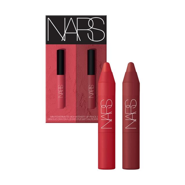 NARS Mini Powermatte High-intensity Lip Pencil Duo, Cruella / Dragon Girl