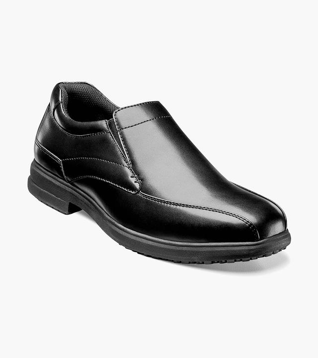 Nunn Bush Shoes Sanford Bike Toe Loafer Black Size 11.5