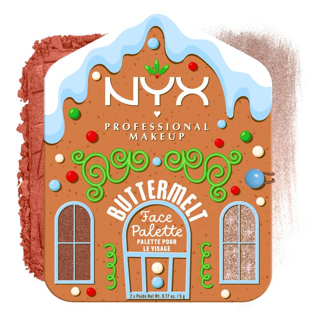 NYX Professional Makeup Holiday Blush And Highlighter Palette | Nyx Cosmetics | Deep