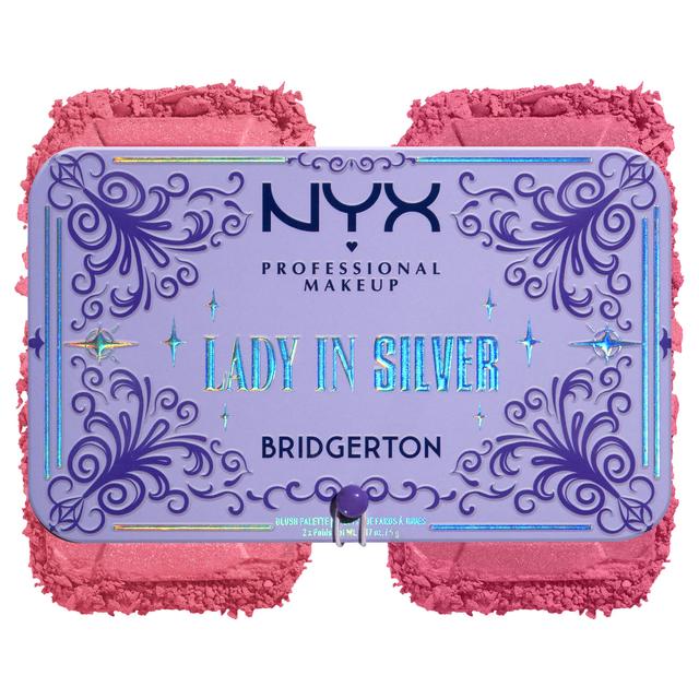 NYX Professional Makeup Bridgerton Royal Blush Palette | Lady In Silver