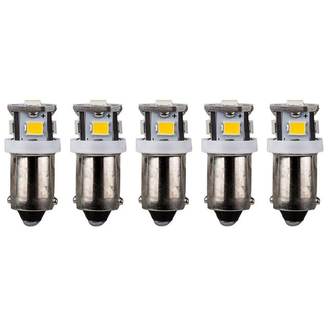 6.3V Warm White T3-1/4 Bayonet LED Lamp for McIntosh 5 Pack