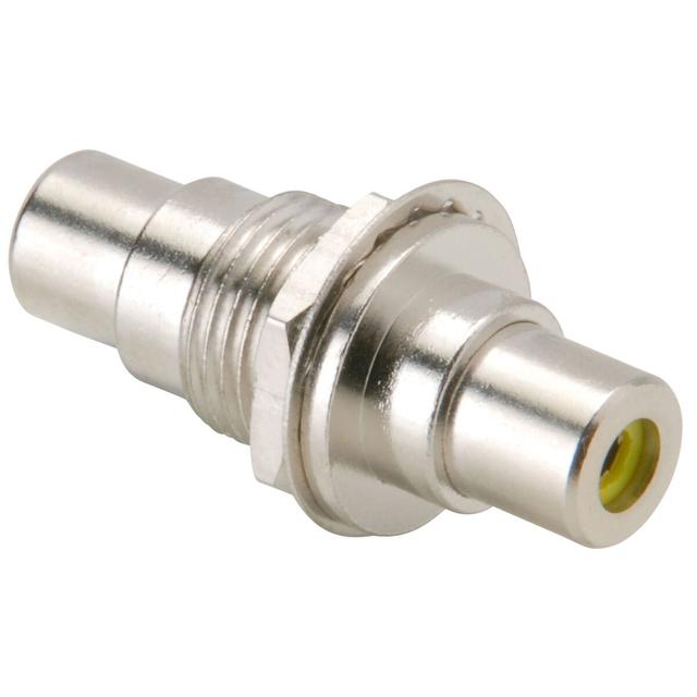 Parts Express RCA Bulkhead Female To Female Yellow