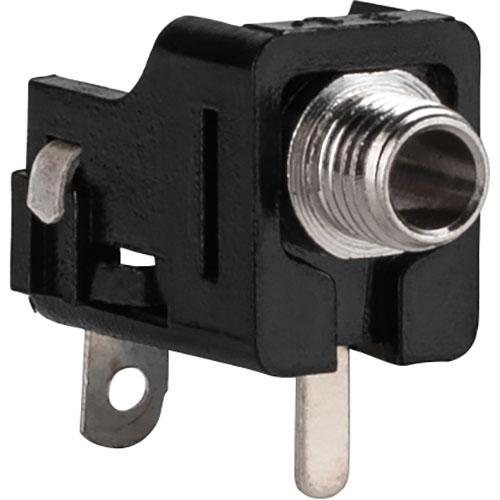 50-Pack 2.5mm Mono Phone Jacks with Internal Switch for PC Mount