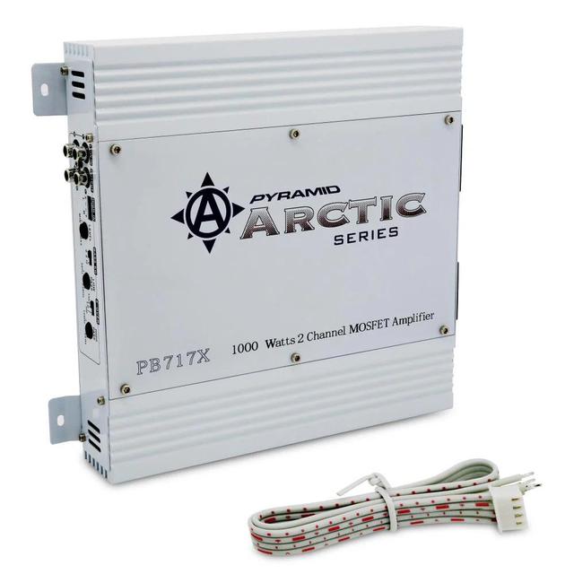 Pyramid PB717X Arctic 2 Channel 1000 Watt Amplifier