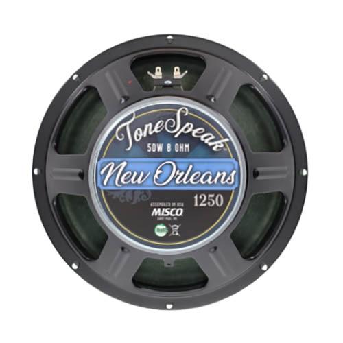 ToneSpeak New Orleans 1250 12" American Voiced Hemp Cone Guitar Speaker 8 Ohm