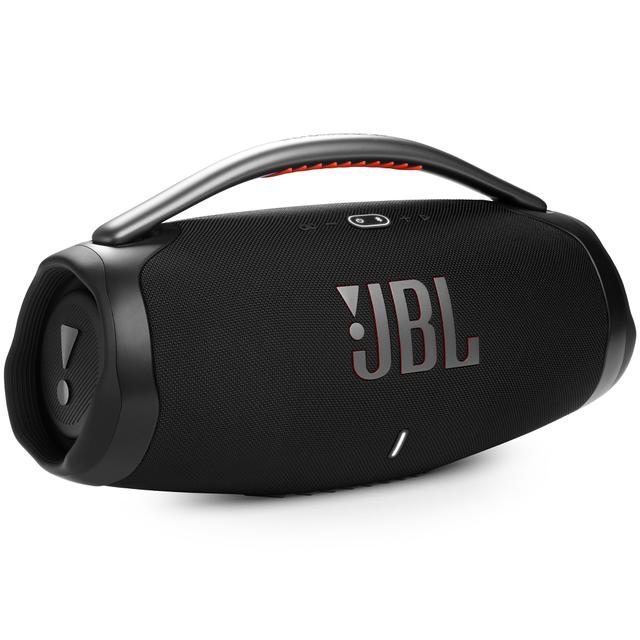 JBL Boombox 3 Portable Rechargeable Splashproof Bluetooth Speaker - Black, & Wireless | JBLBOOMBOX3B | P.C. Richard & Son